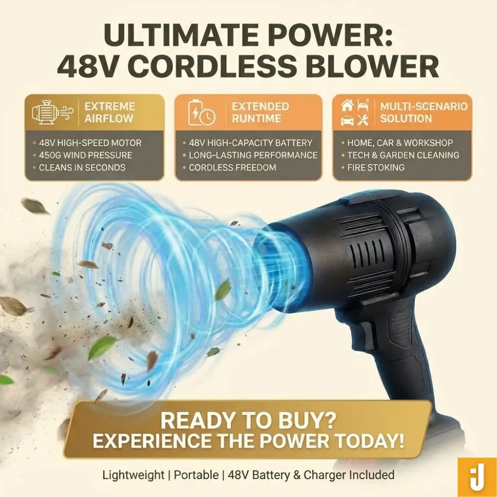 Jujuplace™ Cordless Car & Home Air Blower (20000 RPM)